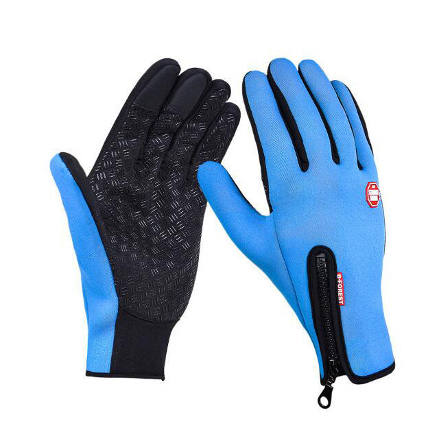 Winter Touchscreen Waterproof Sports Gloves with Fleece Lining.