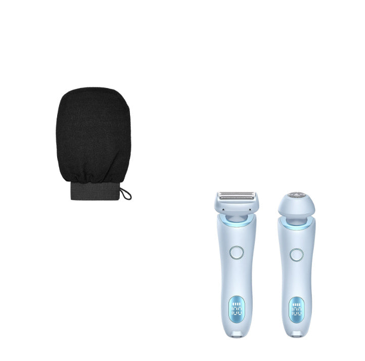 2-in-1 USB Hair Remover & Trimmer for Women – Body & Face.