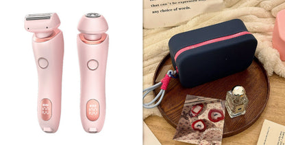 2-in-1 USB Hair Remover & Trimmer for Women – Body & Face.