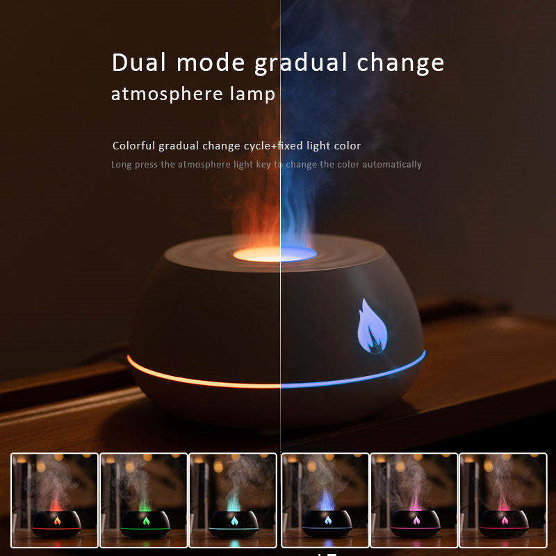 Flame Aromatherapy USB Humidifier 130ML