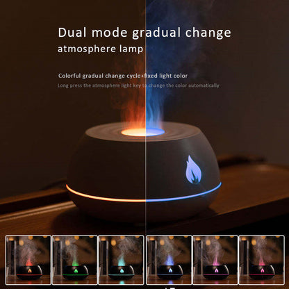 Flame Aromatherapy USB Humidifier 130ML