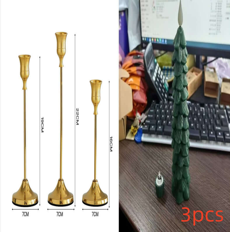 Christmas Decoration Atmosphere Christmas Pine Cone Candle