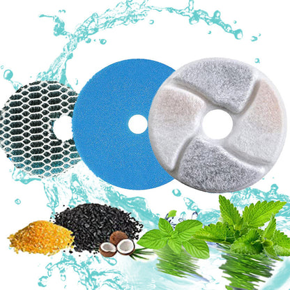 Pet Automatic Water Dispenser Stainless Steel Smart Small Flower Fountain