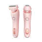 2-in-1 USB Hair Remover & Trimmer for Women – Body & Face.