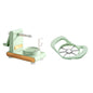 Hand-Cranked Multifunctional Fruit & Vegetable Peeler and Slicer.