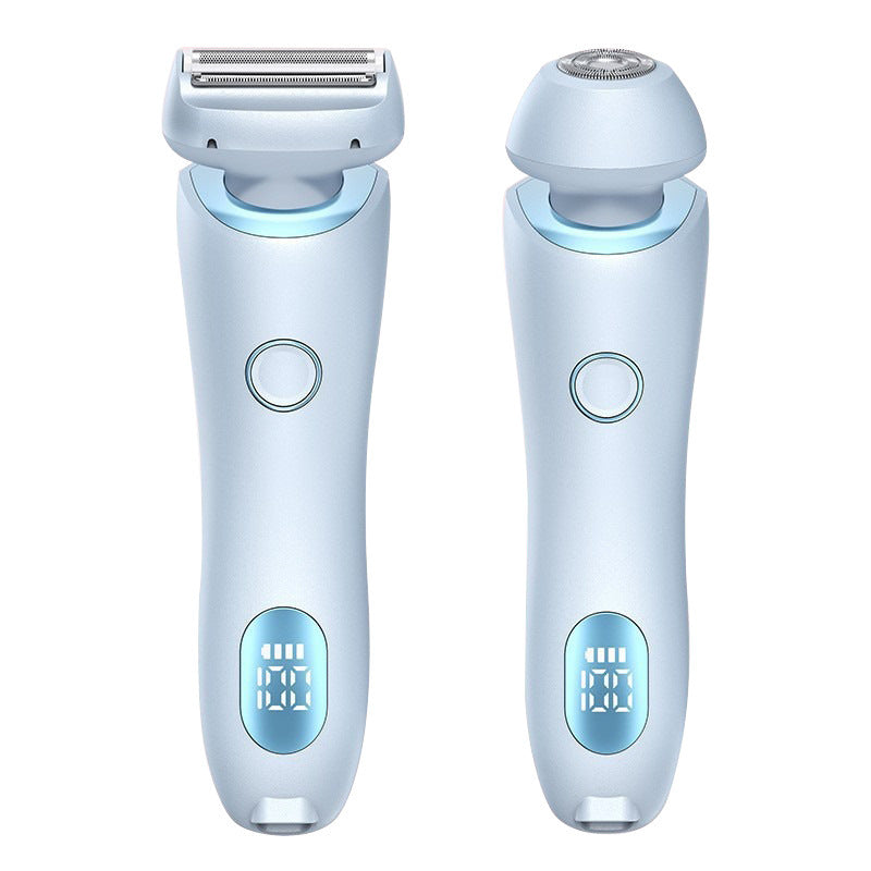 2-in-1 USB Hair Remover & Trimmer for Women – Body & Face.