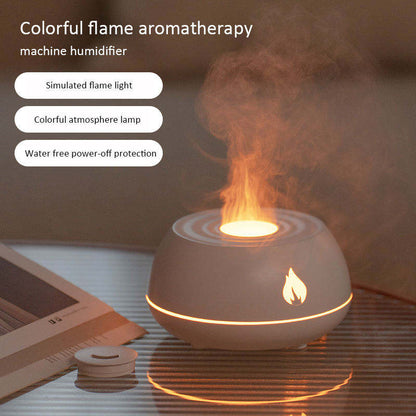 Flame Aromatherapy USB Humidifier 130ML