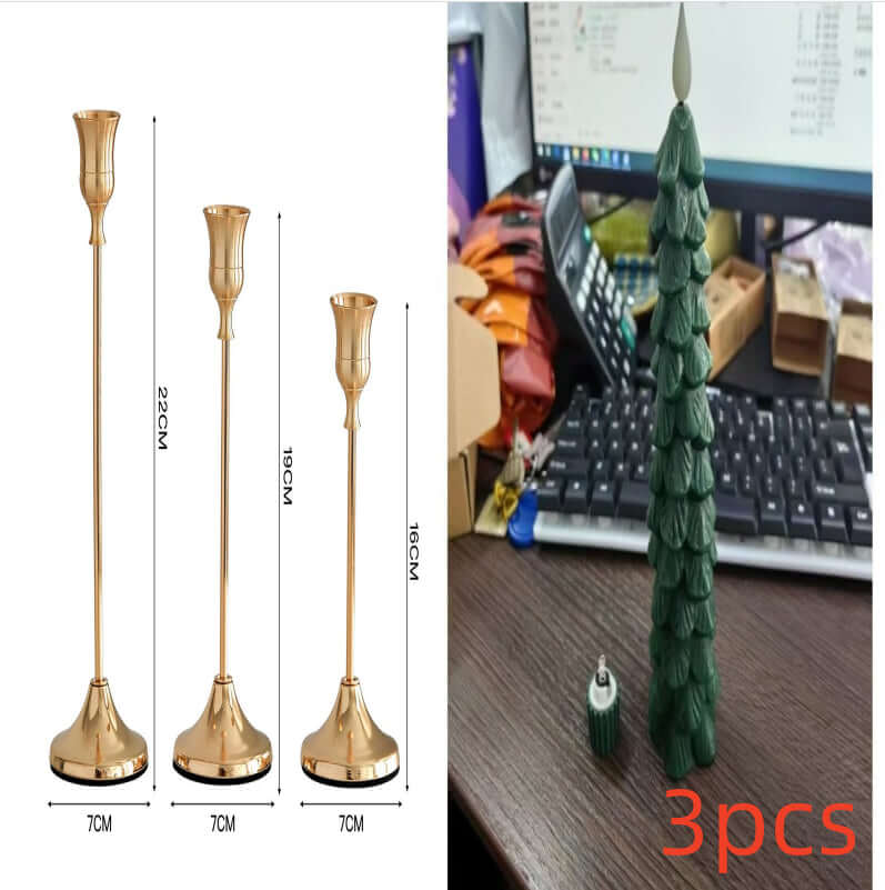 Christmas Decoration Atmosphere Christmas Pine Cone Candle