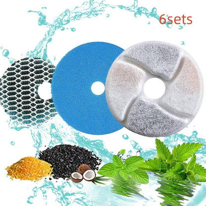 Pet Automatic Water Dispenser Stainless Steel Smart Small Flower Fountain