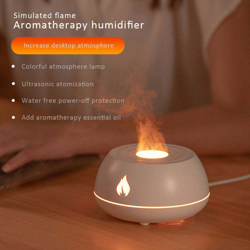 Flame Aromatherapy USB Humidifier 130ML