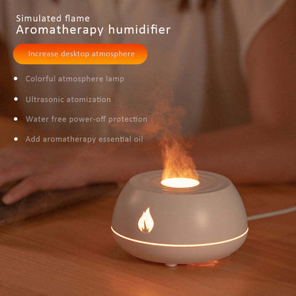 Flame Aromatherapy USB Humidifier 130ML