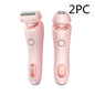 2-in-1 USB Hair Remover & Trimmer for Women – Body & Face.